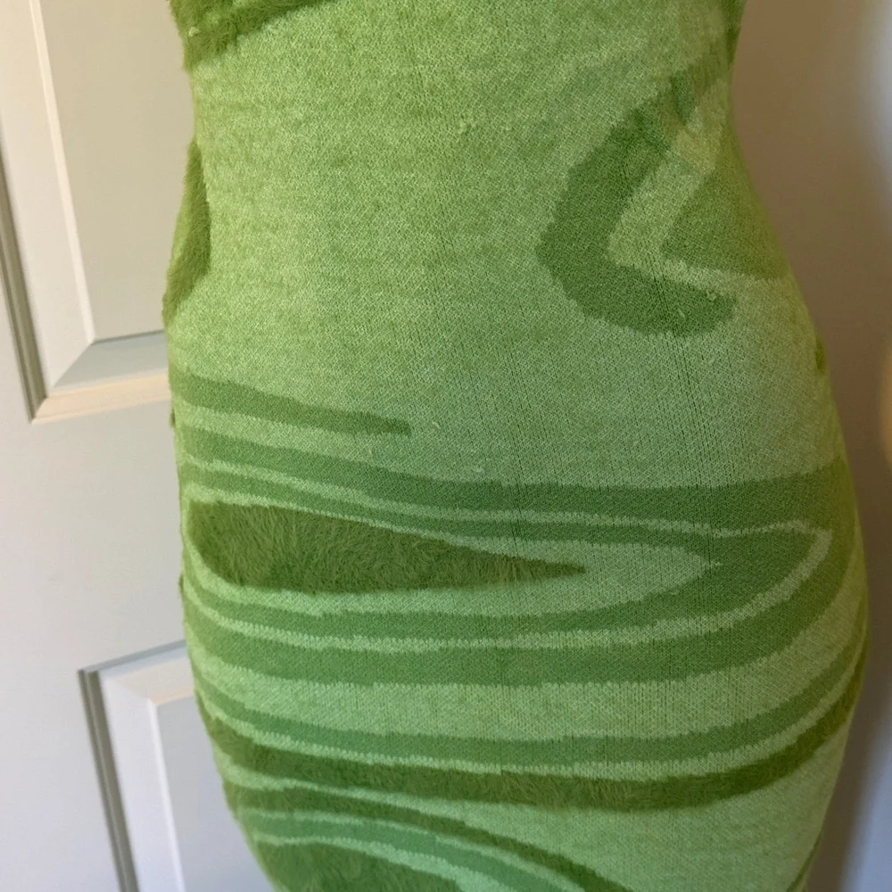 Sunny Hockney Dress Kendall Jenner Green Sunny Dress size Small - Picture 7 of 11